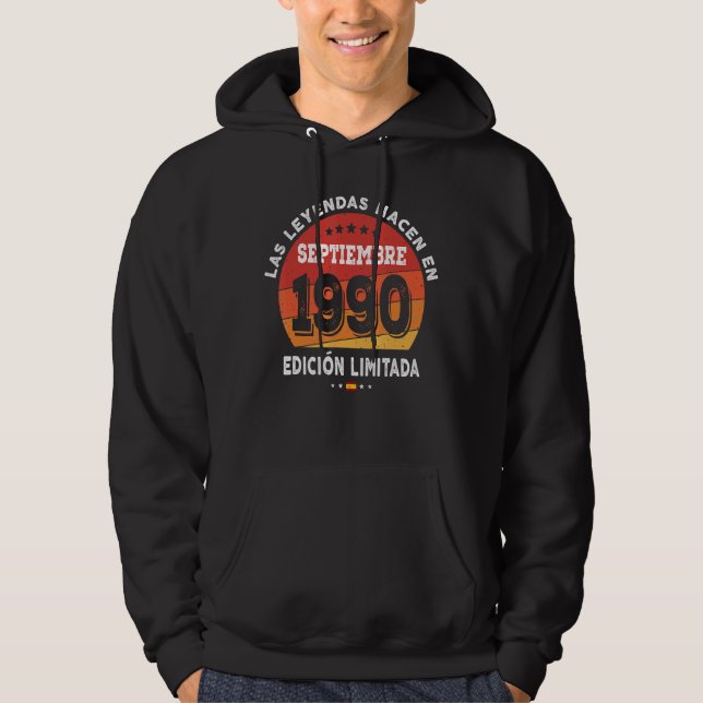 Moletom Nascer De Legendas Em Setembro De 1990 32º Anivers (Frente)