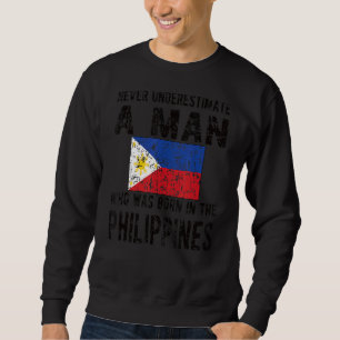 Moletom Nascer De Mens Nas Filipinas Bandeira Filipina Fil