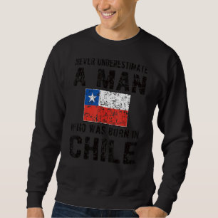 Moletom Nascer De Mulheres Na Bandeira Chile Raízes Chilen