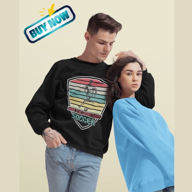 Moletom Nascer Para Ser Jogador De Legenda (Criador carregado)