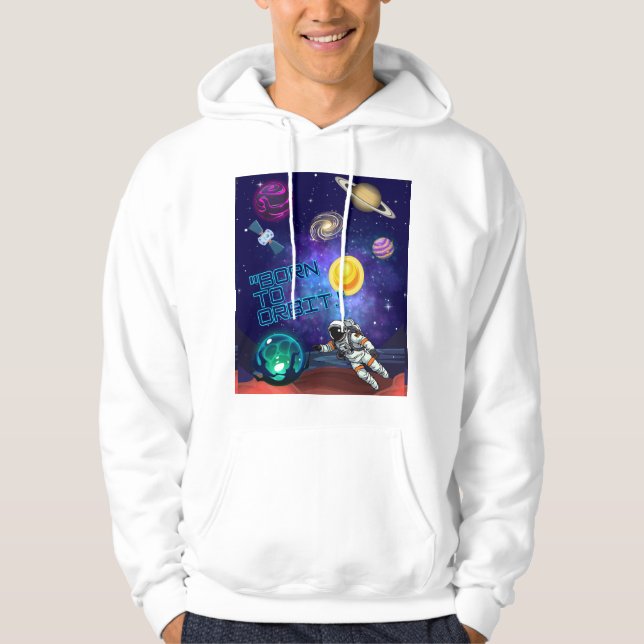 MOLETOM NASCIDO PARA ORBITAR  (Frente)
