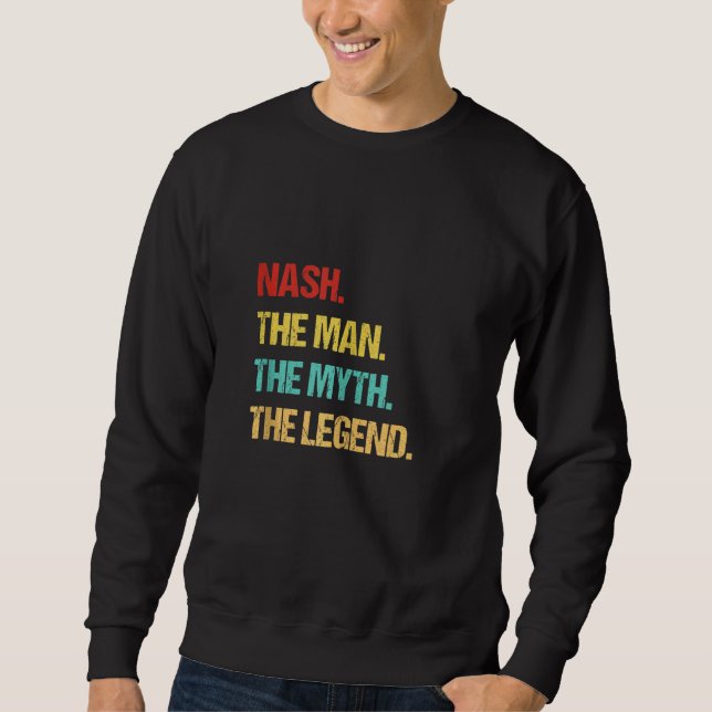Moletom Nash O Homem O Mito A Lenda (Frente)