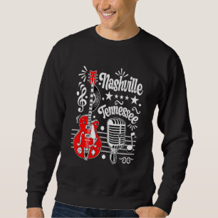 Moletom Nashville Tennessee Rockabilly Vintage Country Mu