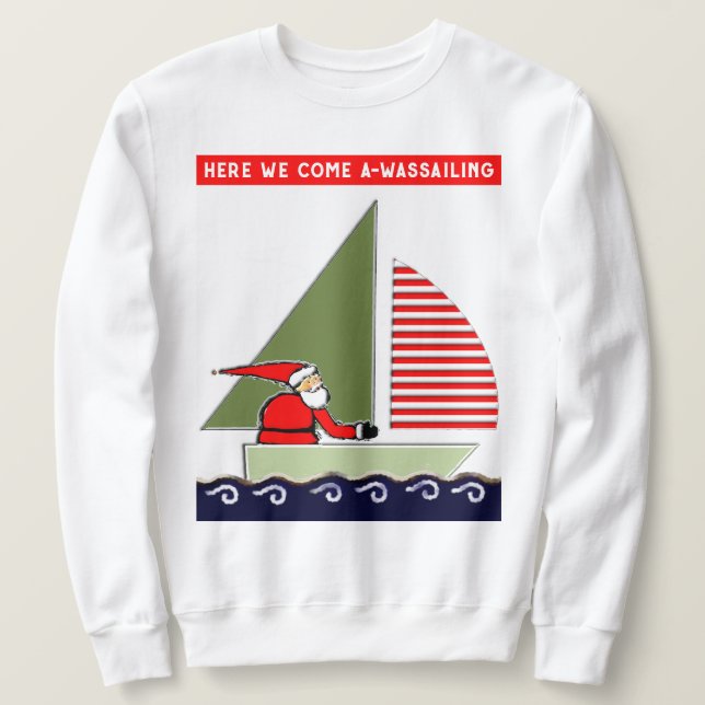Moletom Natal à Vela (Frente do Design)