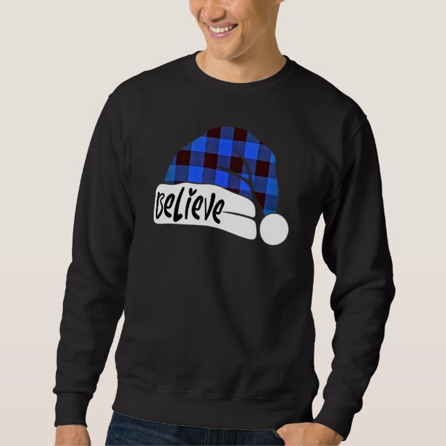 Moletom Natal Acredite No Papai Noel 1 (Frente)