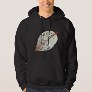 Moletom Natal BEIJA Mantenha Simples Feira Folha Hoodie