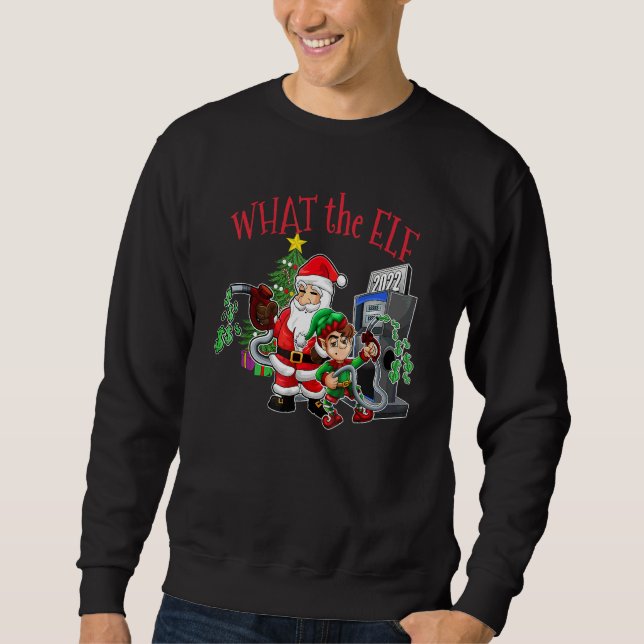 Moletom Natal Caro Gás  O Que O Elfo Natal 20 (Frente)