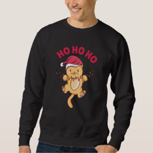 Moletom Natal Cat Ho Ho Ho Ho