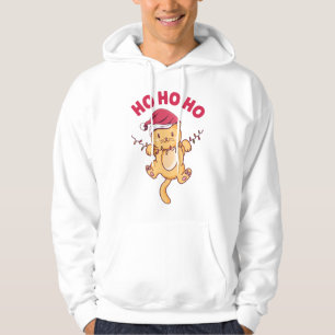 Moletom Natal Cat Ho Ho Ho Ho