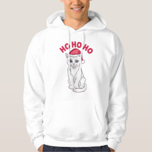 Moletom Natal Cat Ho Ho Ho Ho