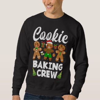 Moletom Natal Cookie Baking Crew Gingerbird Natal