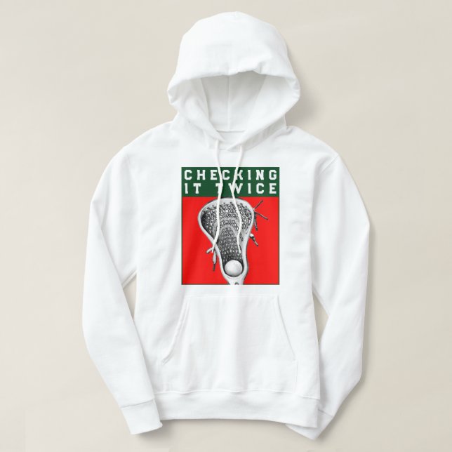 Moletom Natal de Lacrosse (Frente do Design)