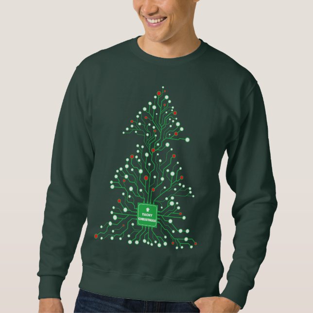 Moletom Natal Divertido Estilo Feio Tech (Frente)