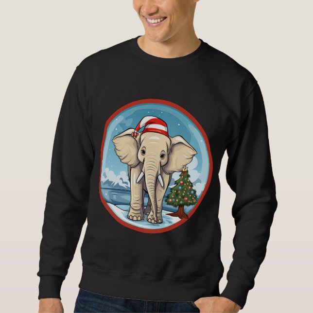 Moletom Natal do Elefante (Frente)