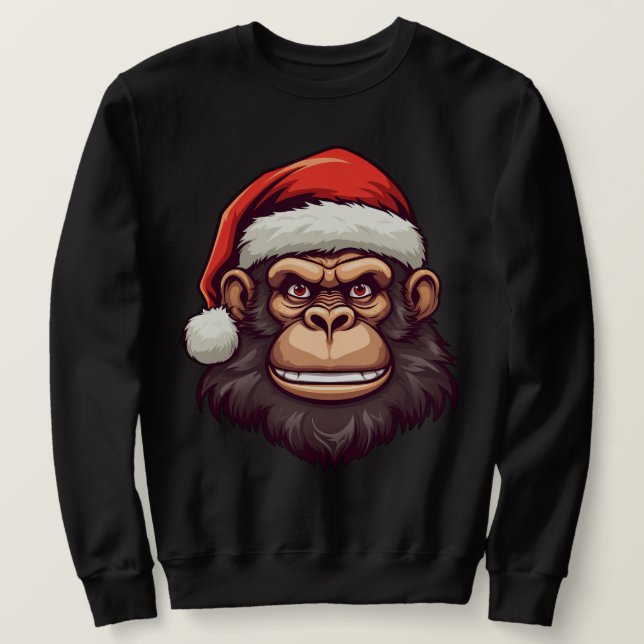 Moletom Natal do Macaco (Frente do Design)