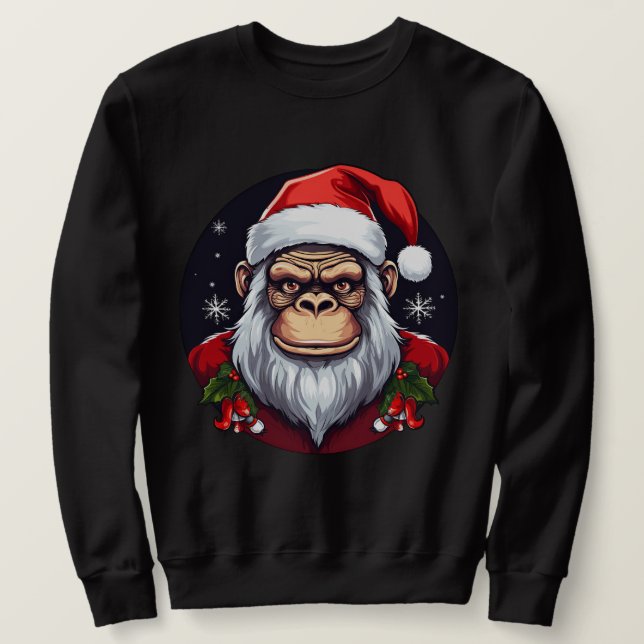 Moletom Natal do Macaco (Frente do Design)