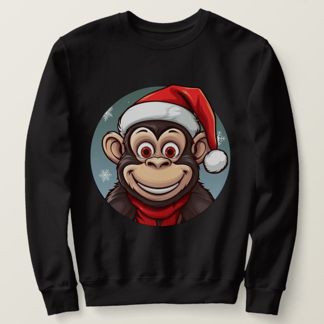 Moletom Natal do Macaco (Frente do Design)