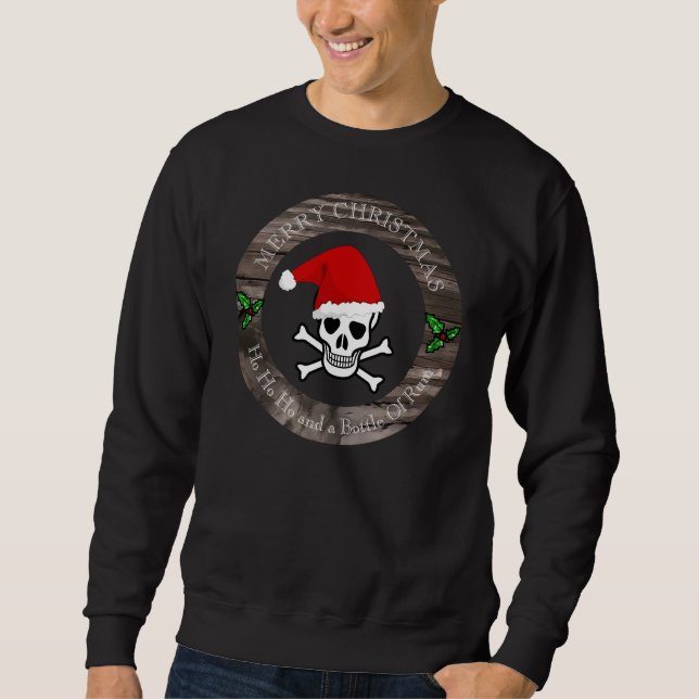 Moletom Natal feio do pirata da camisola (Frente)