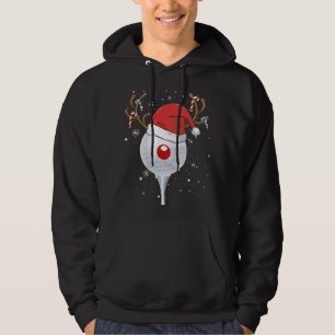 Moletom Natal Goft Reindeer Funny Santa Hat Golf