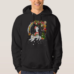Moletom Natal Llama Santa Hat Ugly Xmas Tree Alpaca