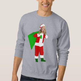 Moletom natal Marjorie Taylor Greene papai noel