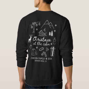 Moletom Natal na Cabana Grupo Família Combinando