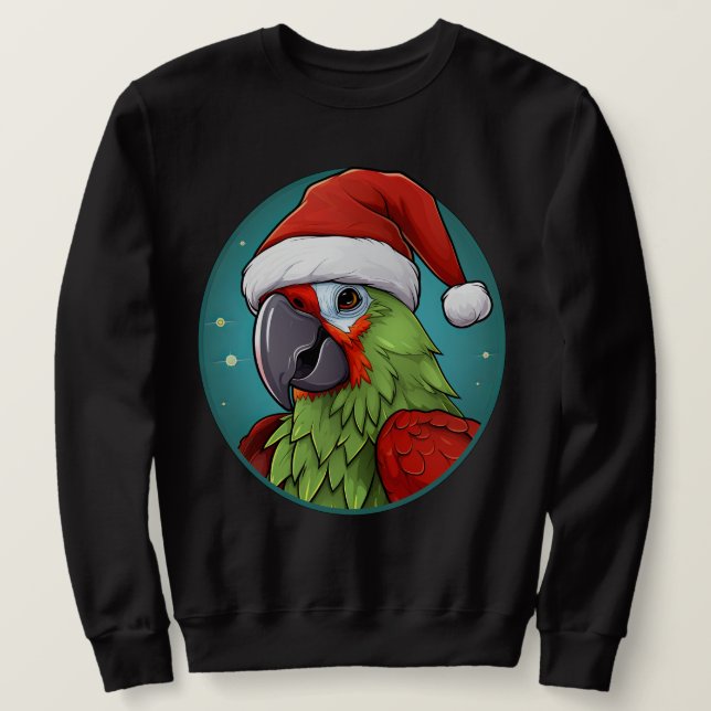 Moletom Natal Papagaio (Frente do Design)
