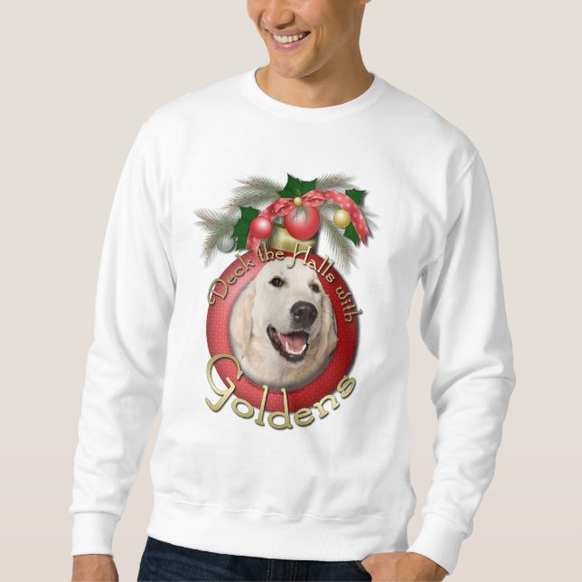 Moletom Natal - plataforma os salões - ouros - Tebow (Frente)