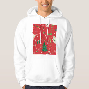 Moletom Natal vintage: design ornamental.