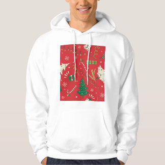 Moletom Natal vintage: design ornamental.