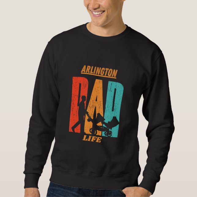 Moletom Native Funny State Flag Pai Pai Bebê (Frente)