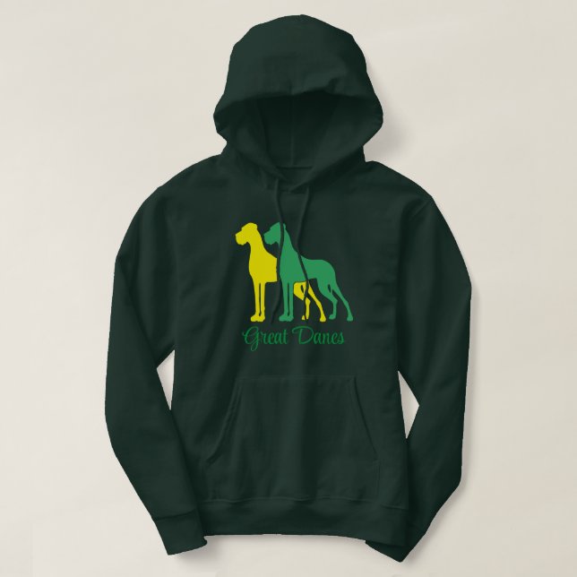 Moletom Natural Great Dane (Frente do Design)