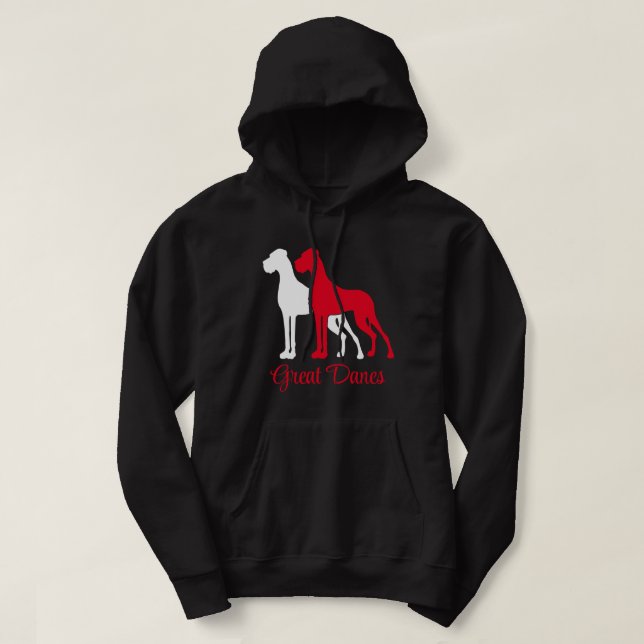 Moletom Natural Great Dane (Frente do Design)