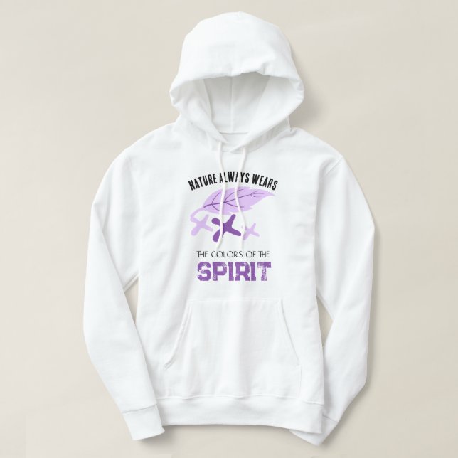 Moletom "Nature Always Wears" Leaf  (Frente do Design)