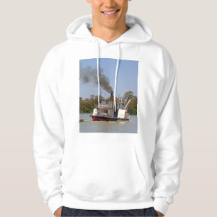 Moletom Navio a vapor De Pás A Cruzar O Rio,