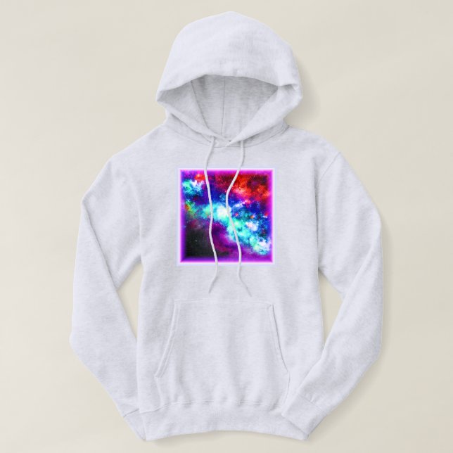 Moletom Nebula Stars Digital Art Design. Comprar Agora (Frente do Design)