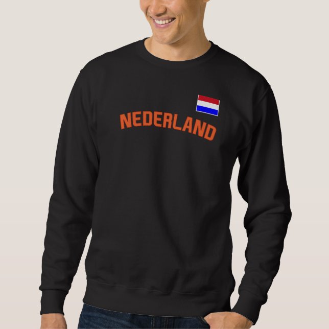 Moletom Nederland Flag Dutch Pride Netherlands Internation (Frente)