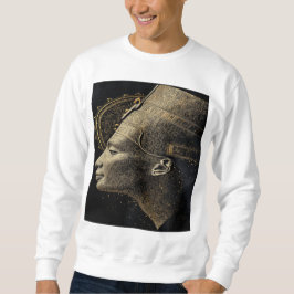 Moletom Nefertiti Silhueta Moderna Arte Linear