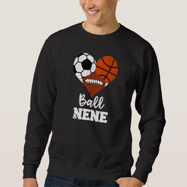 Moletom Nene Nene Heart Soccer Futebol Nene (Frente)