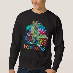 Moletom Nenesauro Rex Dinosaur Tie Dye Surus Mãe Fam