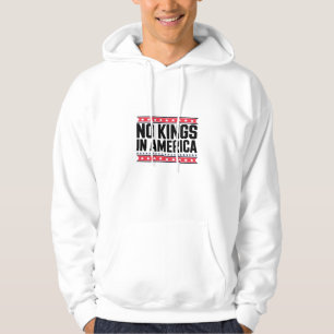 Moletom Nenhum Rei Na América EUA Minimal Limpo