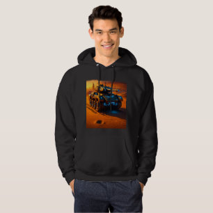 Moletom Neon Desert Tank Hoodie – Futurista Combate de Fic