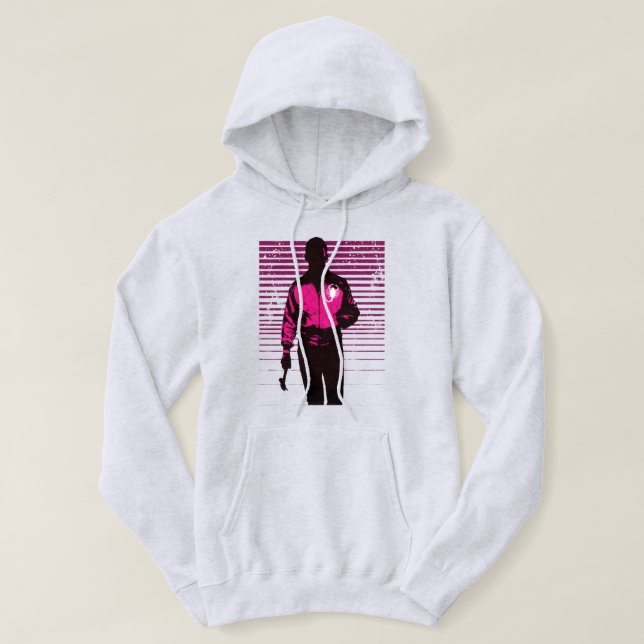 Moletom Neon DRIVE Retro Noir Synthwave Escorpião (Frente do Design)