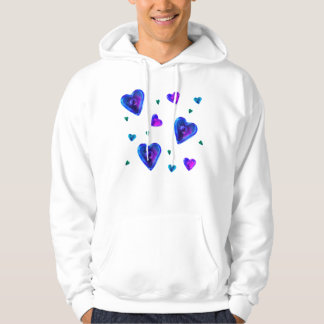 Moletom Neon Hearts Hoodie
