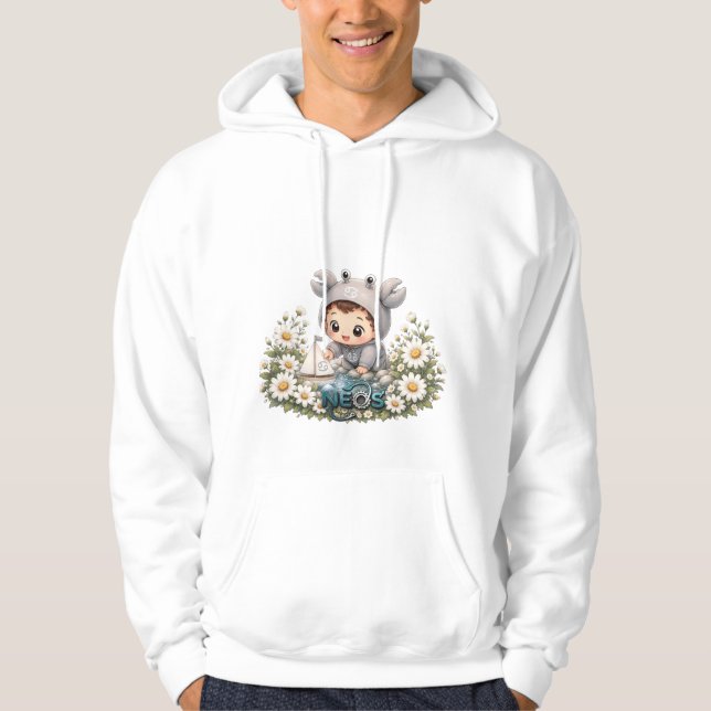 Moletom Neos Kawaii Zodíaco Câncer (Frente)