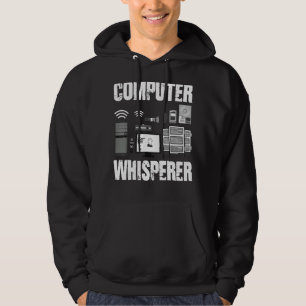 Moletom Nerd De Suporte Técnico De Ti Do Whperer Do Comput