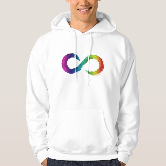 Moletom Neurodiversidade Rainbow Hoodie (Frente)
