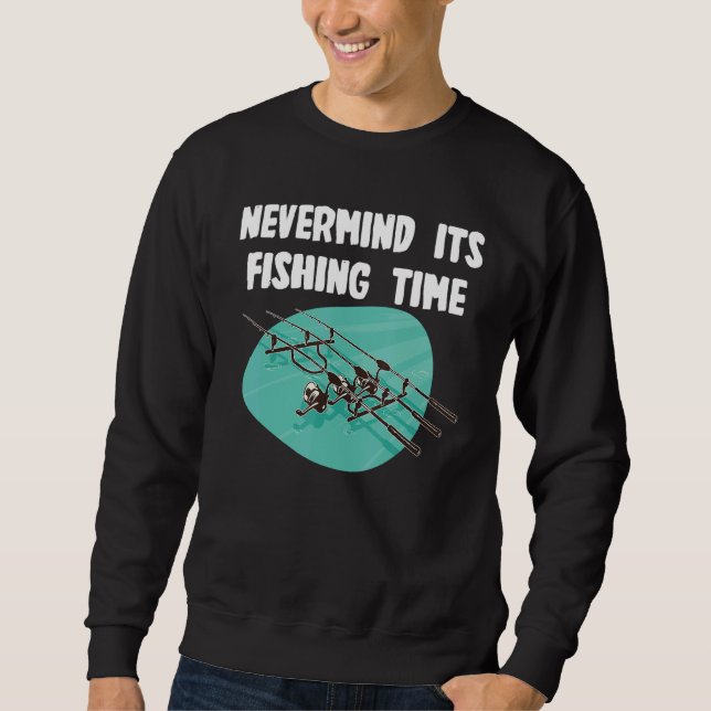 Moletom Nevermind fishing Time (Frente)