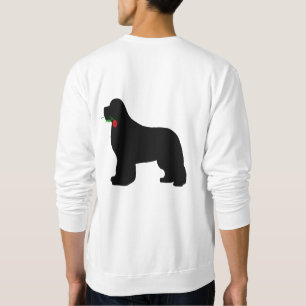 Moletom Newfie com camisola cor-de-rosa