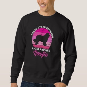 Moletom Newfie Para Meninas Crianças Newfy Cachorro Da Ter